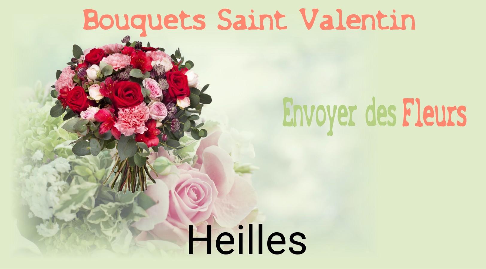 Roses de Saint-Valentin livrées à Heilles